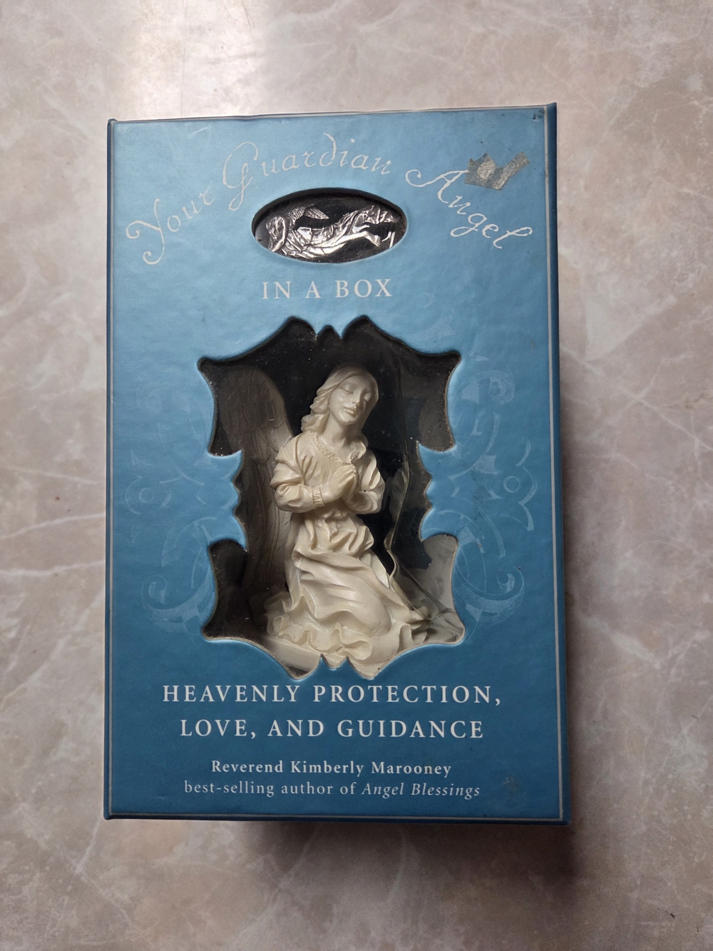 Your Guardian Angel in a Box - Cream Angel Figurine